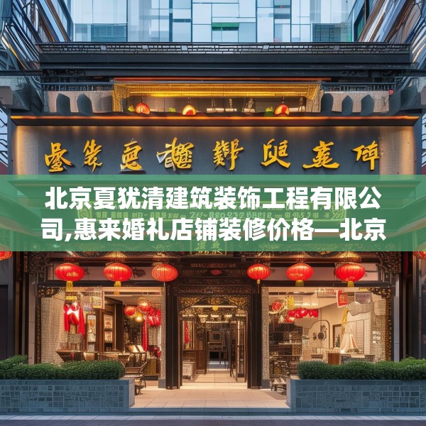 北京夏犹清建筑装饰工程有限公司,惠来婚礼店铺装修价格—北京夏犹清建筑装饰工程有限公司173.a49b50c53fgy.60cvcx