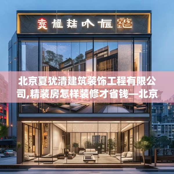 北京夏犹清建筑装饰工程有限公司,精装房怎样装修才省钱—北京夏犹清建筑装饰工程有限公司441.a317b318c321fgy.328fghfd