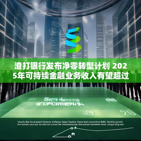 渣打银行发布净零转型计划 2025年可持续金融业务收入有望超过10亿美元