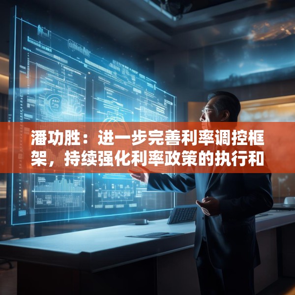 潘功胜：进一步完善利率调控框架，持续强化利率政策的执行和监督