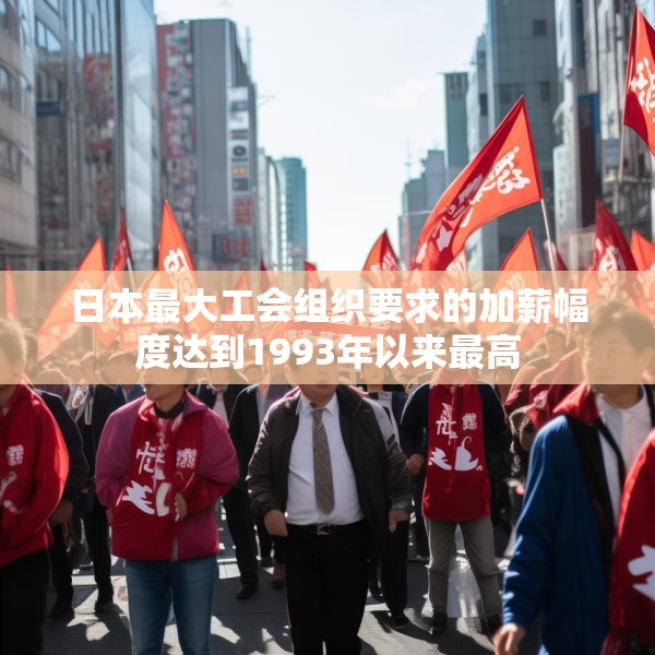 日本最大工会组织要求的加薪幅度达到1993年以来最高