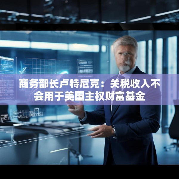 商务部长卢特尼克：关税收入不会用于美国主权财富基金