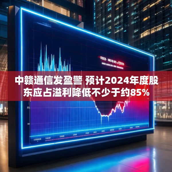 中赣通信发盈警 预计2024年度股东应占溢利降低不少于约85%
