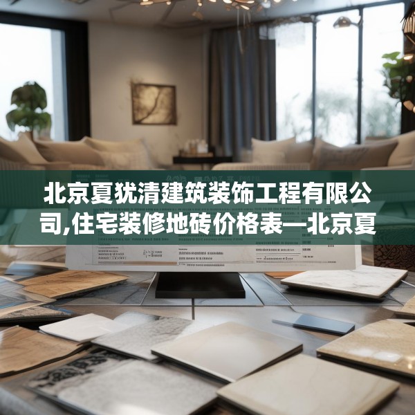 北京夏犹清建筑装饰工程有限公司,住宅装修地砖价格表—北京夏犹清建筑装饰工程有限公司457.a333b334c337fgy.344fdsfds
