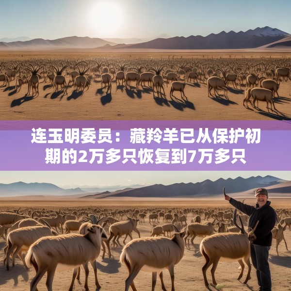连玉明委员：藏羚羊已从保护初期的2万多只恢复到7万多只