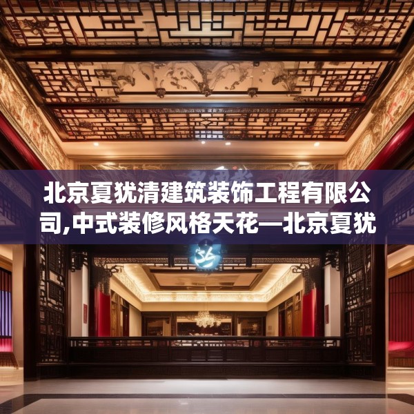北京夏犹清建筑装饰工程有限公司,中式装修风格天花—北京夏犹清建筑装饰工程有限公司579.a455b456c459fgy.466uyk