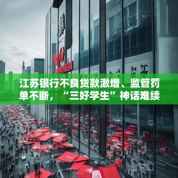 江苏银行不良贷款激增、监管罚单不断，“三好学生”神话难续？