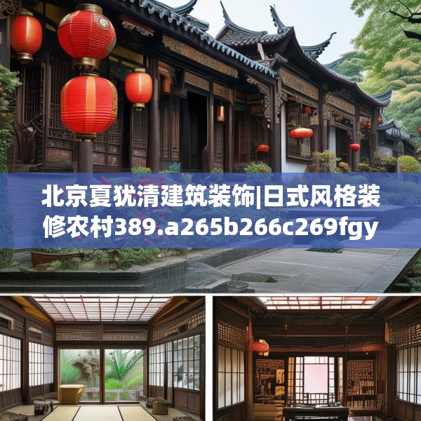 北京夏犹清建筑装饰|日式风格装修农村389.a265b266c269fgy.276cvcx