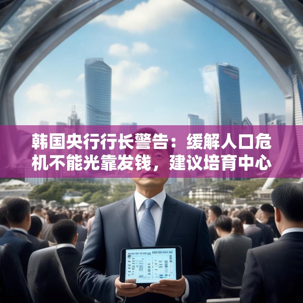 韩国央行行长警告：缓解人口危机不能光靠发钱，建议培育中心城市及改革高考