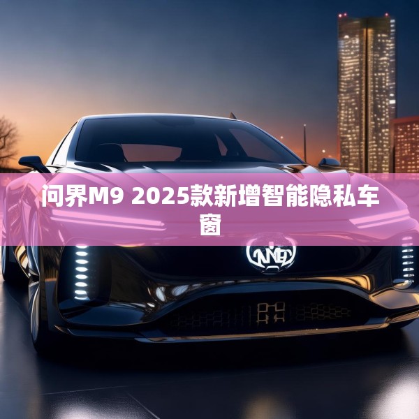 问界M9 2025款新增智能隐私车窗