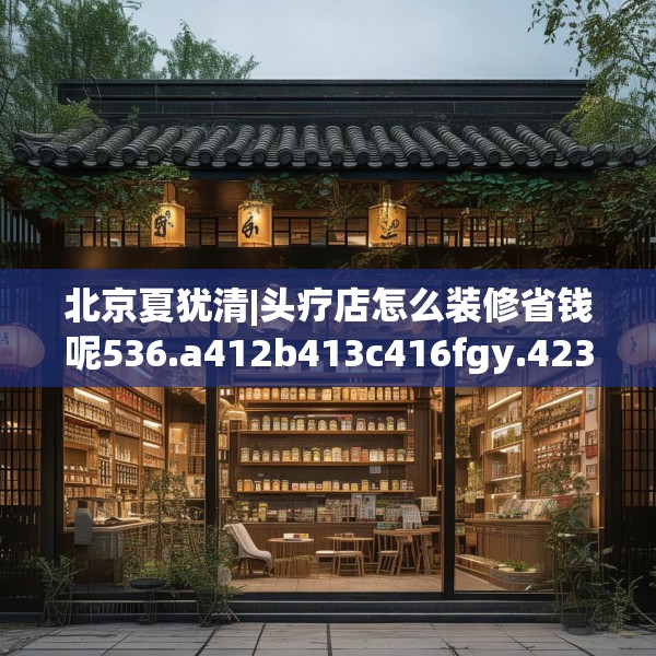北京夏犹清|头疗店怎么装修省钱呢536.a412b413c416fgy.423xczxv