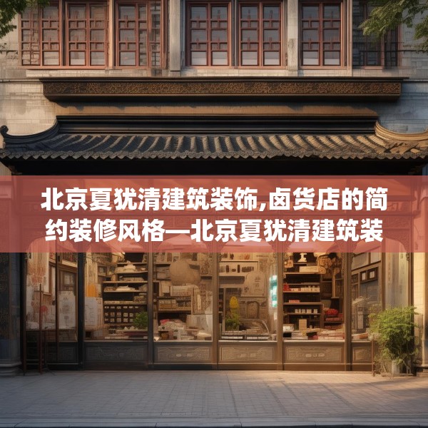 北京夏犹清建筑装饰,卤货店的简约装修风格—北京夏犹清建筑装饰371.a247b248c251fgy.258cvcx