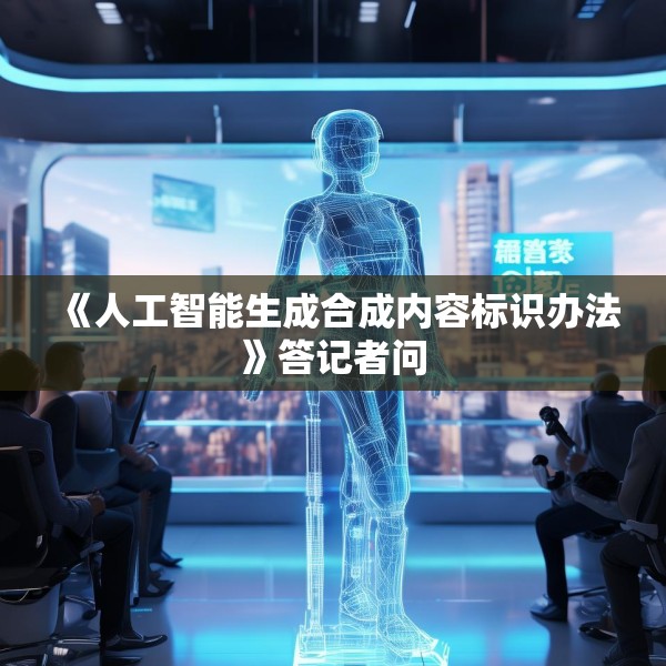 《人工智能生成合成内容标识办法》答记者问