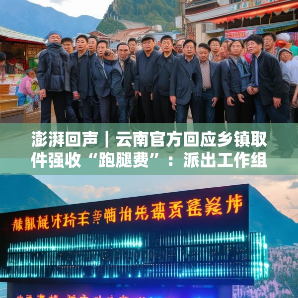 澎湃回声｜云南官方回应乡镇取件强收“跑腿费”：派出工作组实地督导