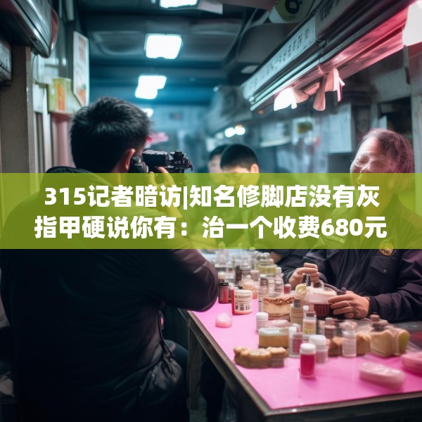 315记者暗访|知名修脚店没有灰指甲硬说你有：治一个收费680元 办卡打8.8折