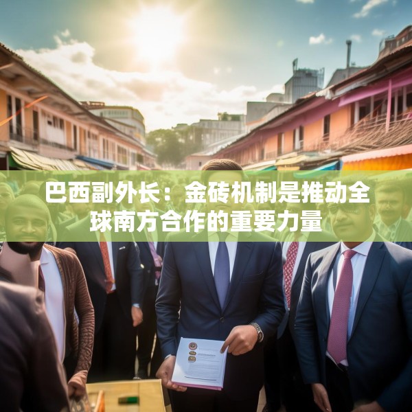 巴西副外长：金砖机制是推动全球南方合作的重要力量