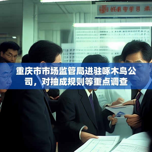 重庆市市场监管局进驻啄木鸟公司，对抽成规则等重点调查