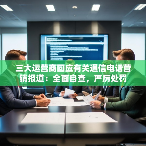 三大运营商回应有关通信电话营销报道：全面自查，严厉处罚