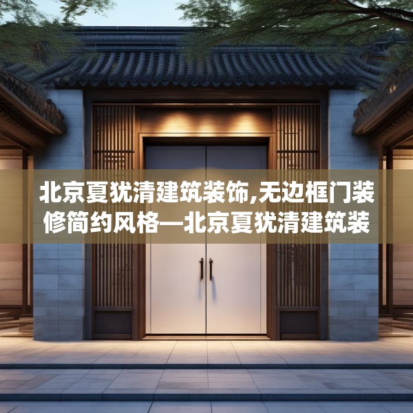 北京夏犹清建筑装饰,无边框门装修简约风格—北京夏犹清建筑装饰517.a393b394c397fgy.404poiy