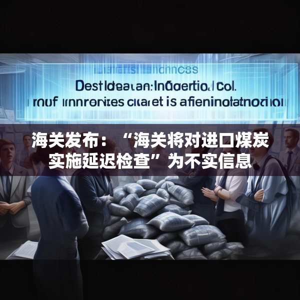 海关发布：“海关将对进口煤炭实施延迟检查”为不实信息