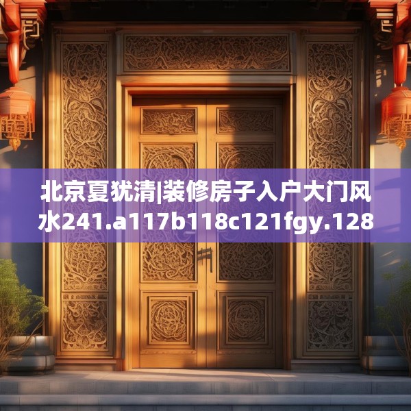 北京夏犹清|装修房子入户大门风水241.a117b118c121fgy.128fdsfds
