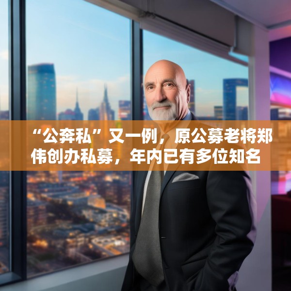 “公奔私”又一例，原公募老将郑伟创办私募，年内已有多位知名基金经理卸任