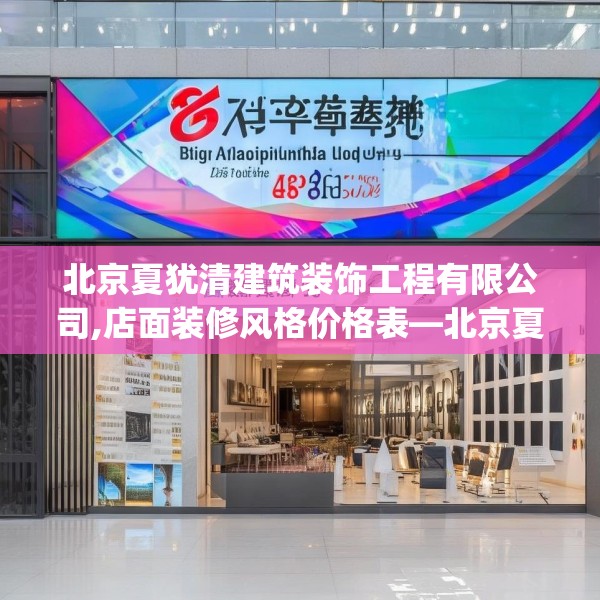 北京夏犹清建筑装饰工程有限公司,店面装修风格价格表—北京夏犹清建筑装饰工程有限公司439.a315b316c319fgy.326fdsfds
