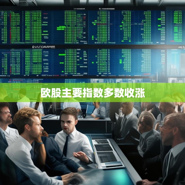 欧股主要指数多数收涨