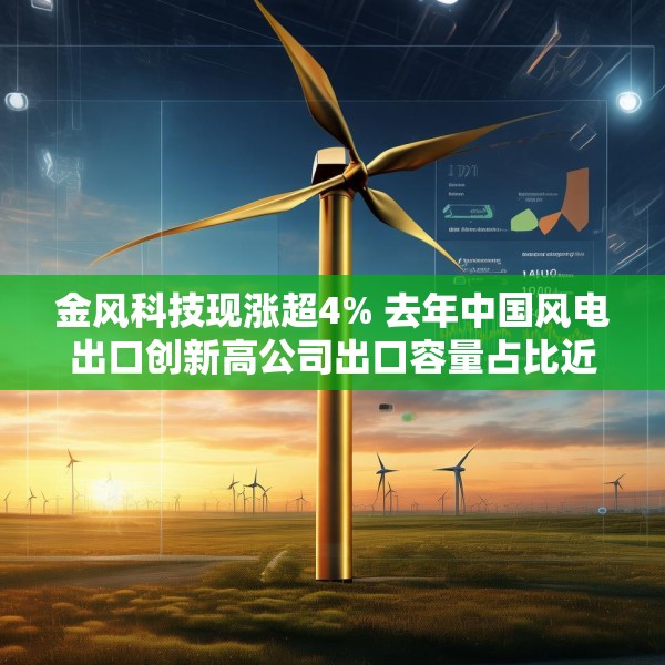 金风科技现涨超4% 去年中国风电出口创新高公司出口容量占比近一半