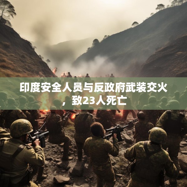 印度安全人员与反政府武装交火，致23人死亡
