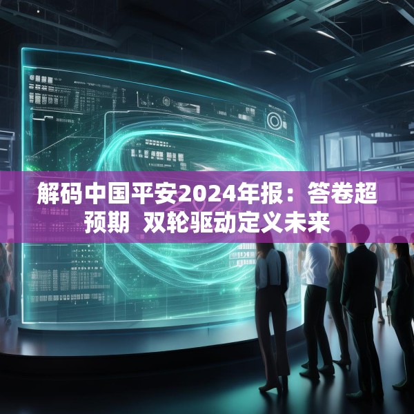 解码中国平安2024年报：答卷超预期  双轮驱动定义未来