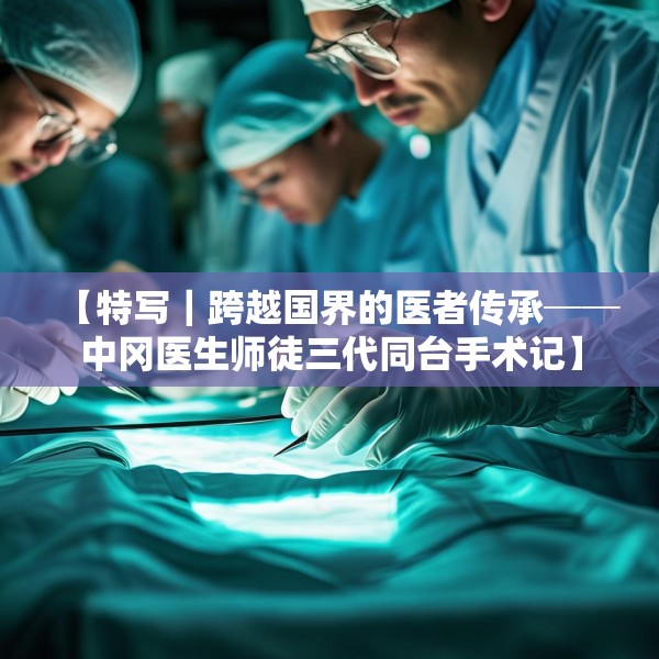 【特写｜跨越国界的医者传承──中冈医生师徒三代同台手术记】