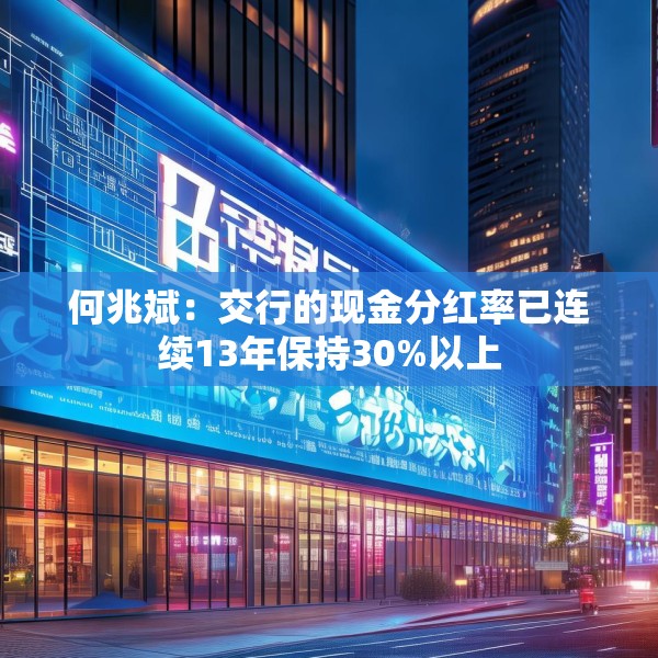 何兆斌：交行的现金分红率已连续13年保持30%以上
