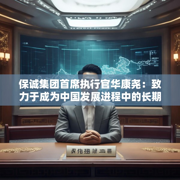 保诚集团首席执行官华康尧：致力于成为中国发展进程中的长期合作伙伴