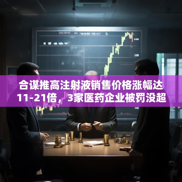 合谋推高注射液销售价格涨幅达11-21倍，3家医药企业被罚没超2亿元