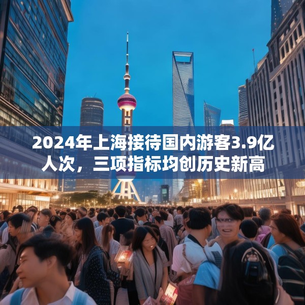 2024年上海接待国内游客3.9亿人次，三项指标均创历史新高