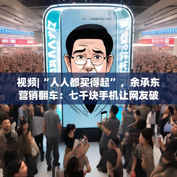 视频|“人人都买得起”，余承东营销翻车：七千块手机让网友破防了！余承东回应：我不太会说话，情商也低