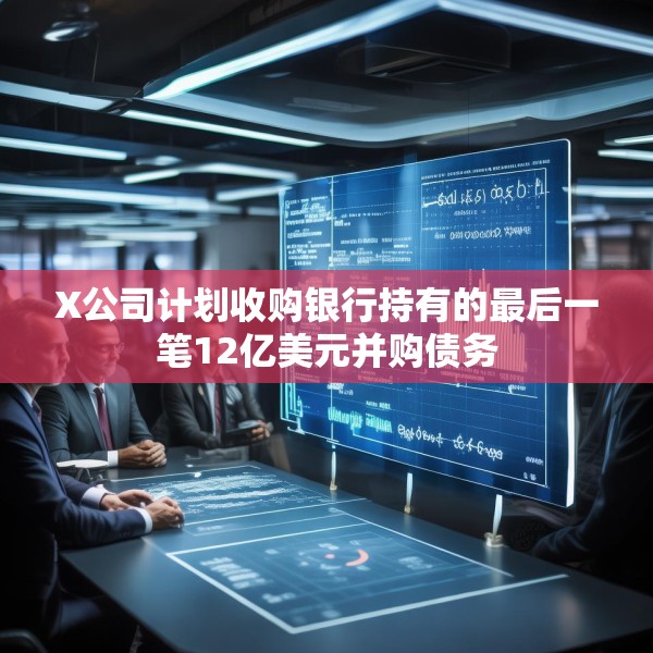 X公司计划收购银行持有的最后一笔12亿美元并购债务