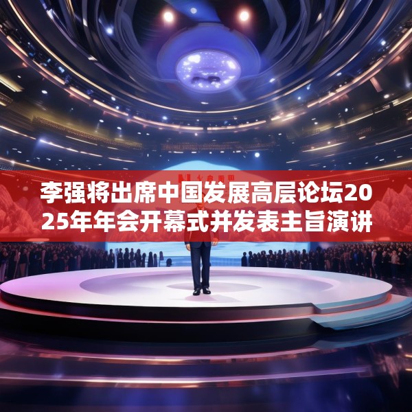 李强将出席中国发展高层论坛2025年年会开幕式并发表主旨演讲