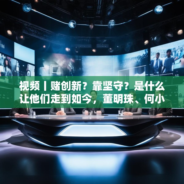 视频丨赌创新？靠坚守？是什么让他们走到如今，董明珠、何小鹏、齐向东、冷友斌谈创新与坚守