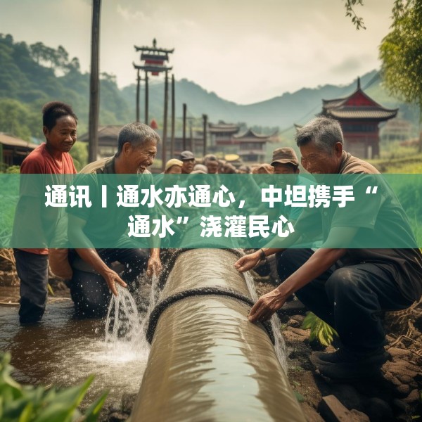 通讯丨通水亦通心，中坦携手“通水”浇灌民心