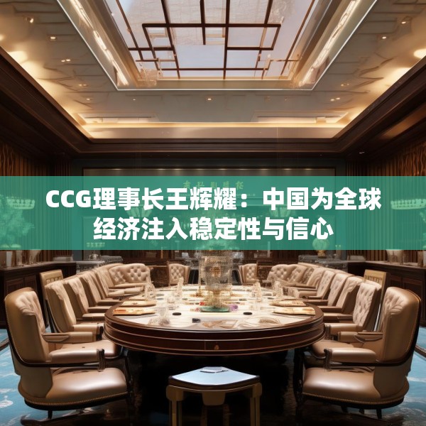 CCG理事长王辉耀：中国为全球经济注入稳定性与信心