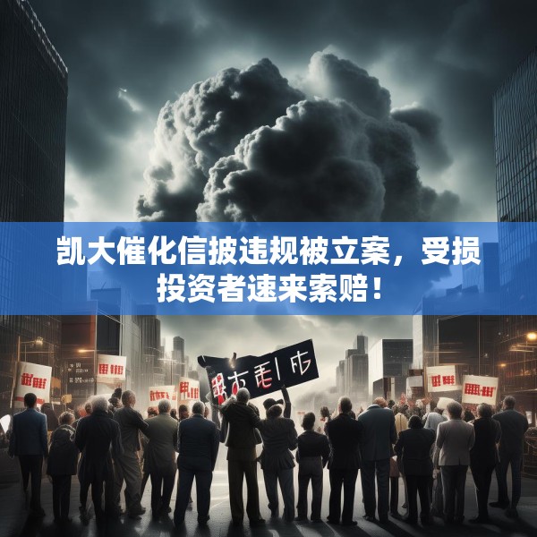 凯大催化信披违规被立案，受损投资者速来索赔！