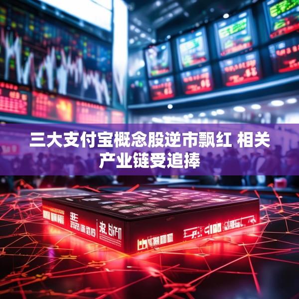 三大支付宝概念股逆市飘红 相关产业链受追捧