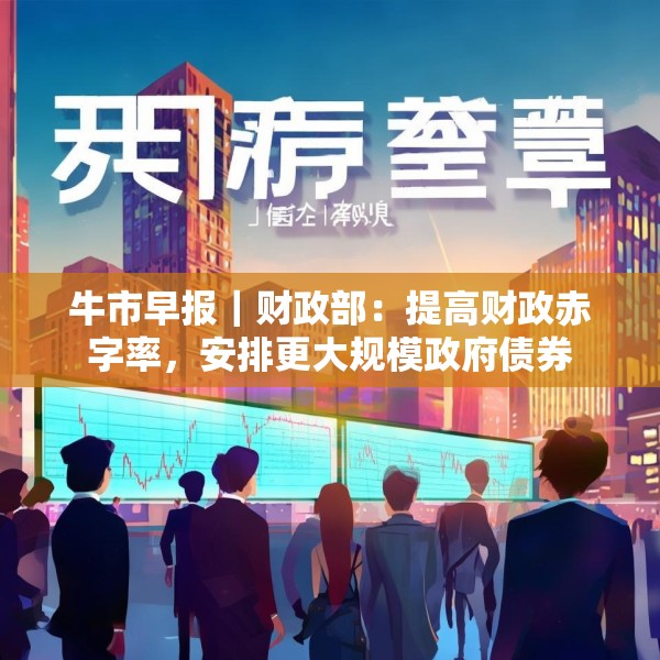 牛市早报｜财政部：提高财政赤字率，安排更大规模政府债券