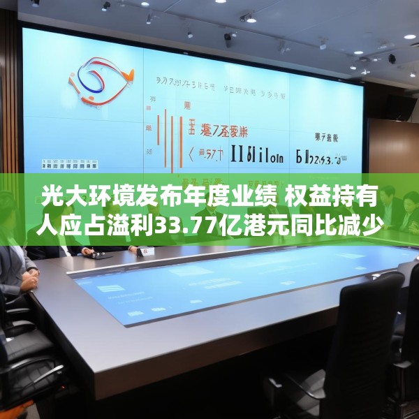 光大环境发布年度业绩 权益持有人应占溢利33.77亿港元同比减少23.75%