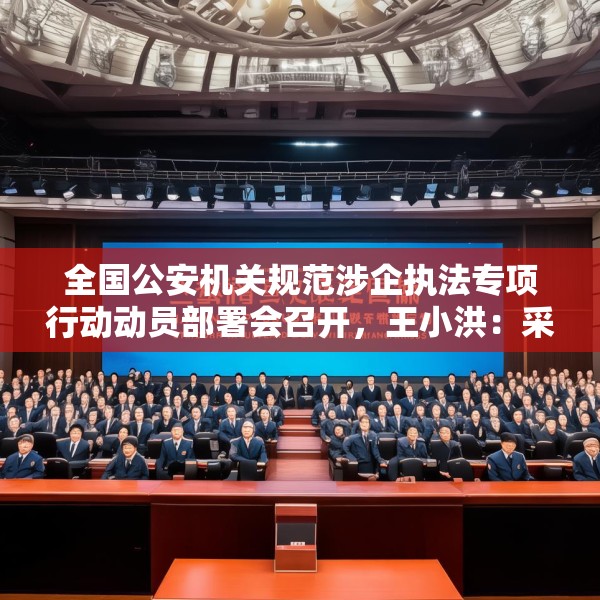 全国公安机关规范涉企执法专项行动动员部署会召开，王小洪：采取更具针对性、更有实效性的措施