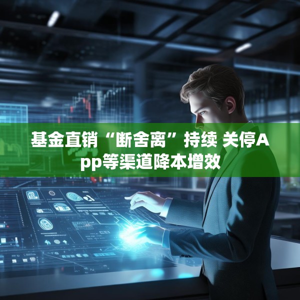基金直销“断舍离”持续 关停App等渠道降本增效