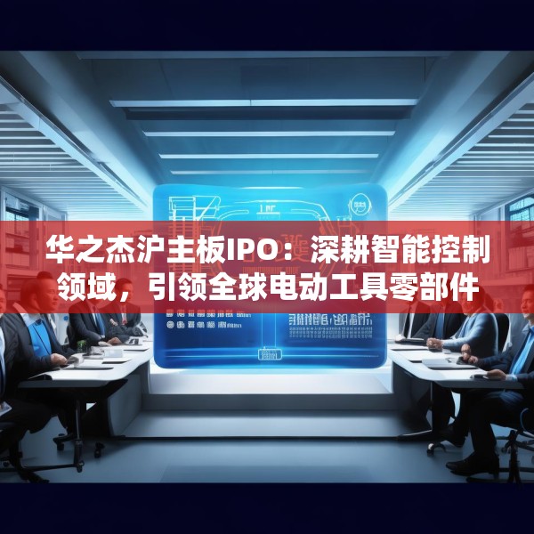 华之杰沪主板IPO：深耕智能控制领域，引领全球电动工具零部件创新