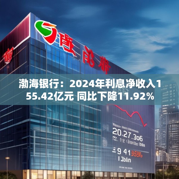 渤海银行：2024年利息净收入155.42亿元 同比下降11.92%
